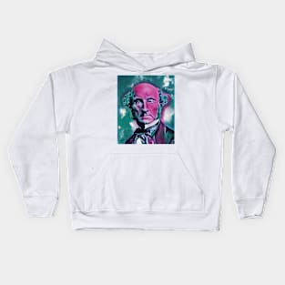 John Stuart Mill Portrait | John Stuart Mill Artwork 4 Kids Hoodie